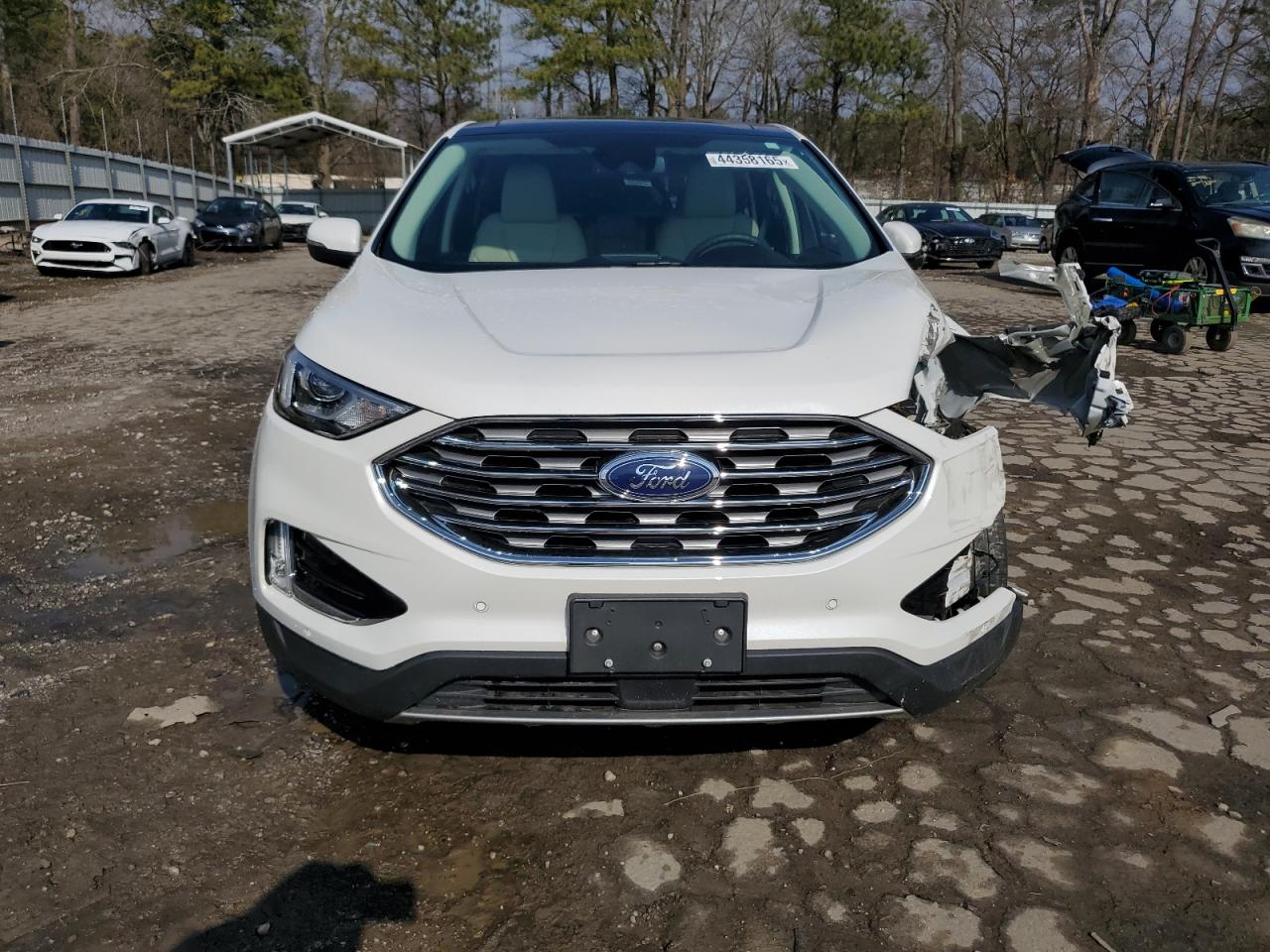 2022 FORD EDGE TITANIUM VIN:2FMPK4K91NBA01784