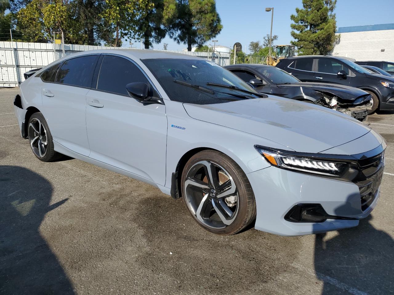 2022 HONDA ACCORD HYBRID SPORT VIN:1HGCV3F22NA037496