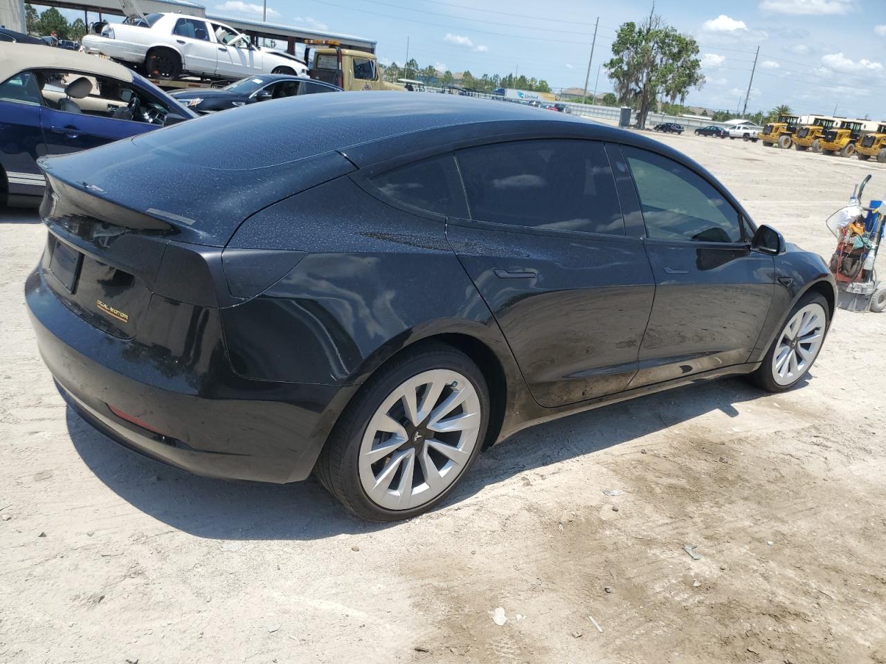 2022 TESLA MODEL 3  VIN:5YJ3E1EB4NF186004