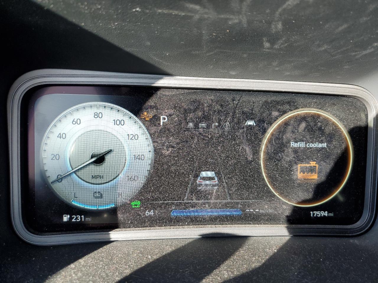 2022 HYUNDAI KONA LIMITED VIN:KM8K53AG7NU136273