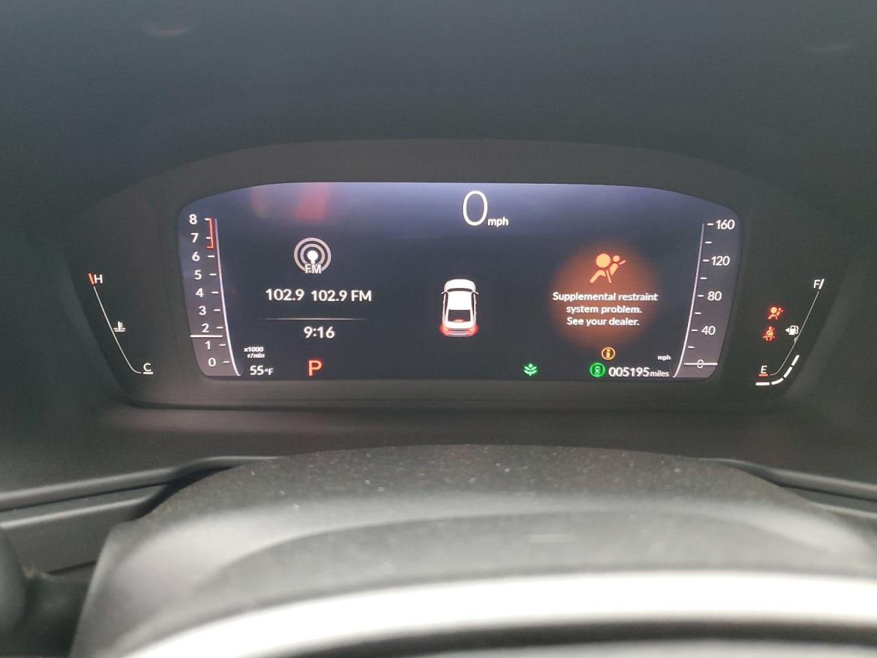 2024 HONDA ACCORD EX VIN:1HGCY1F32RA033622