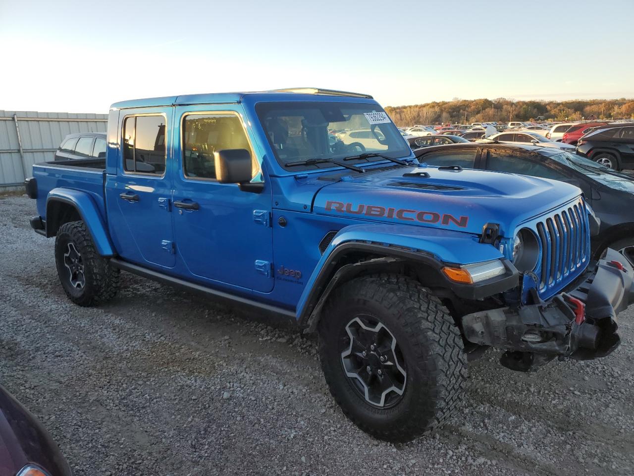 2022 JEEP GLADIATOR RUBICON VIN:1C6JJTBG6NL101733