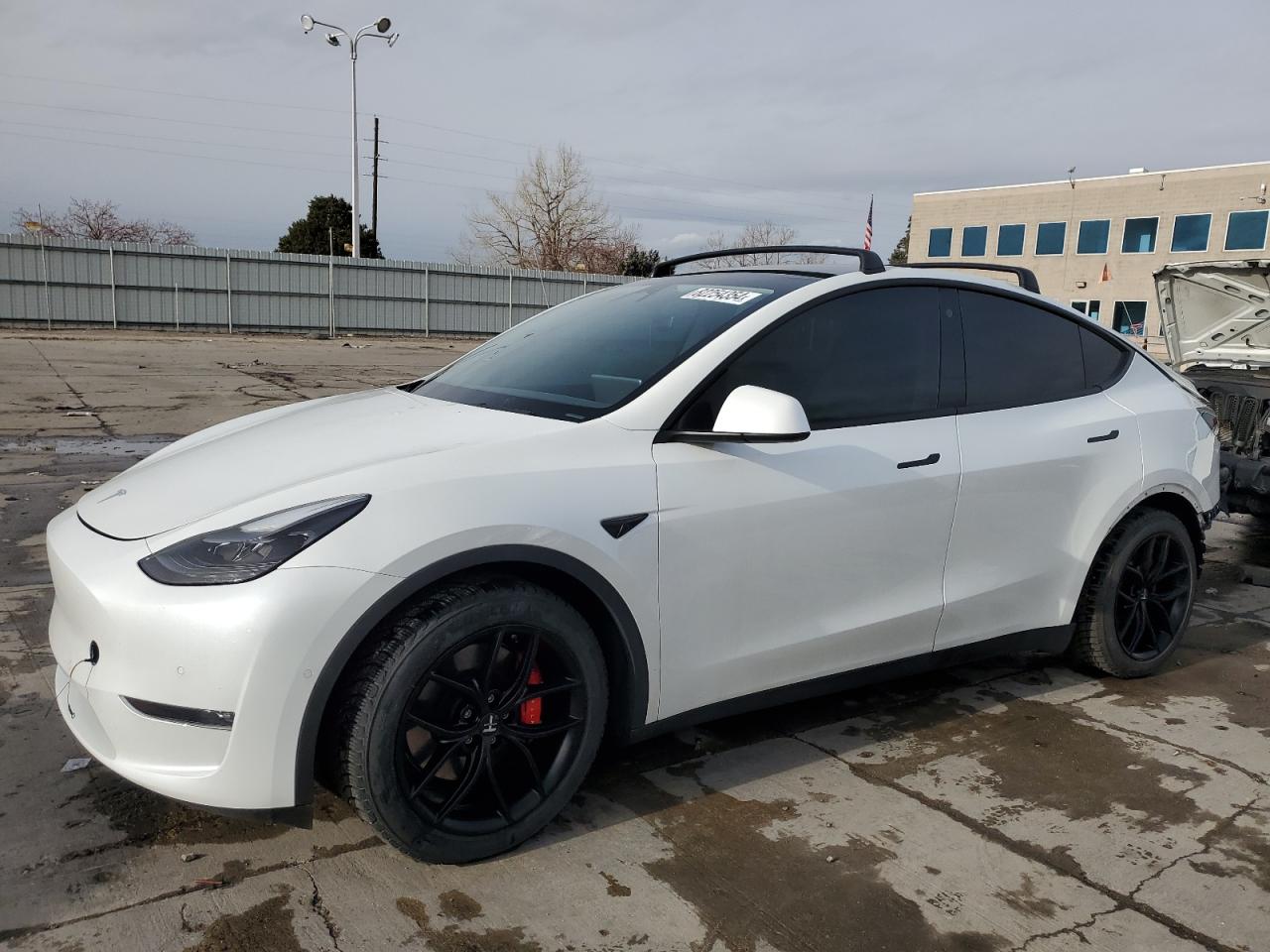 2022 TESLA MODEL Y  VIN:7SAYGDEF9NF460367