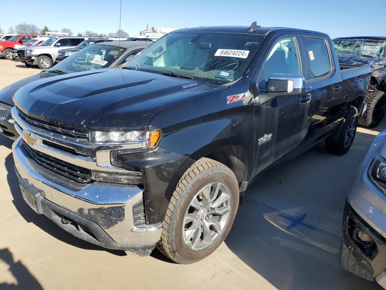 2022 CHEVROLET SILVERADO LTD K1500 LT VIN:1GCUYDETXNZ228904