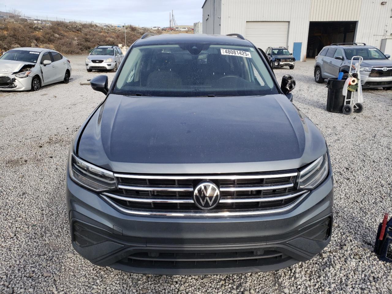 2022 VOLKSWAGEN TIGUAN S VIN:3VV0B7AX2NM038768