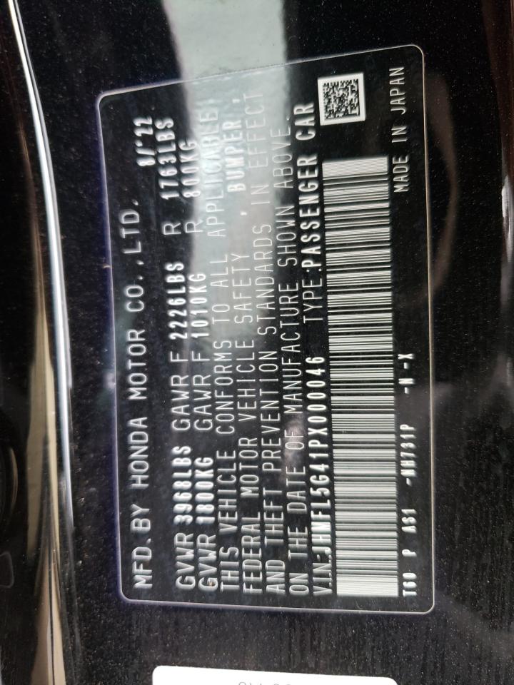 2023 HONDA CIVIC TYPE-R VIN:JHMFL5G41PX46