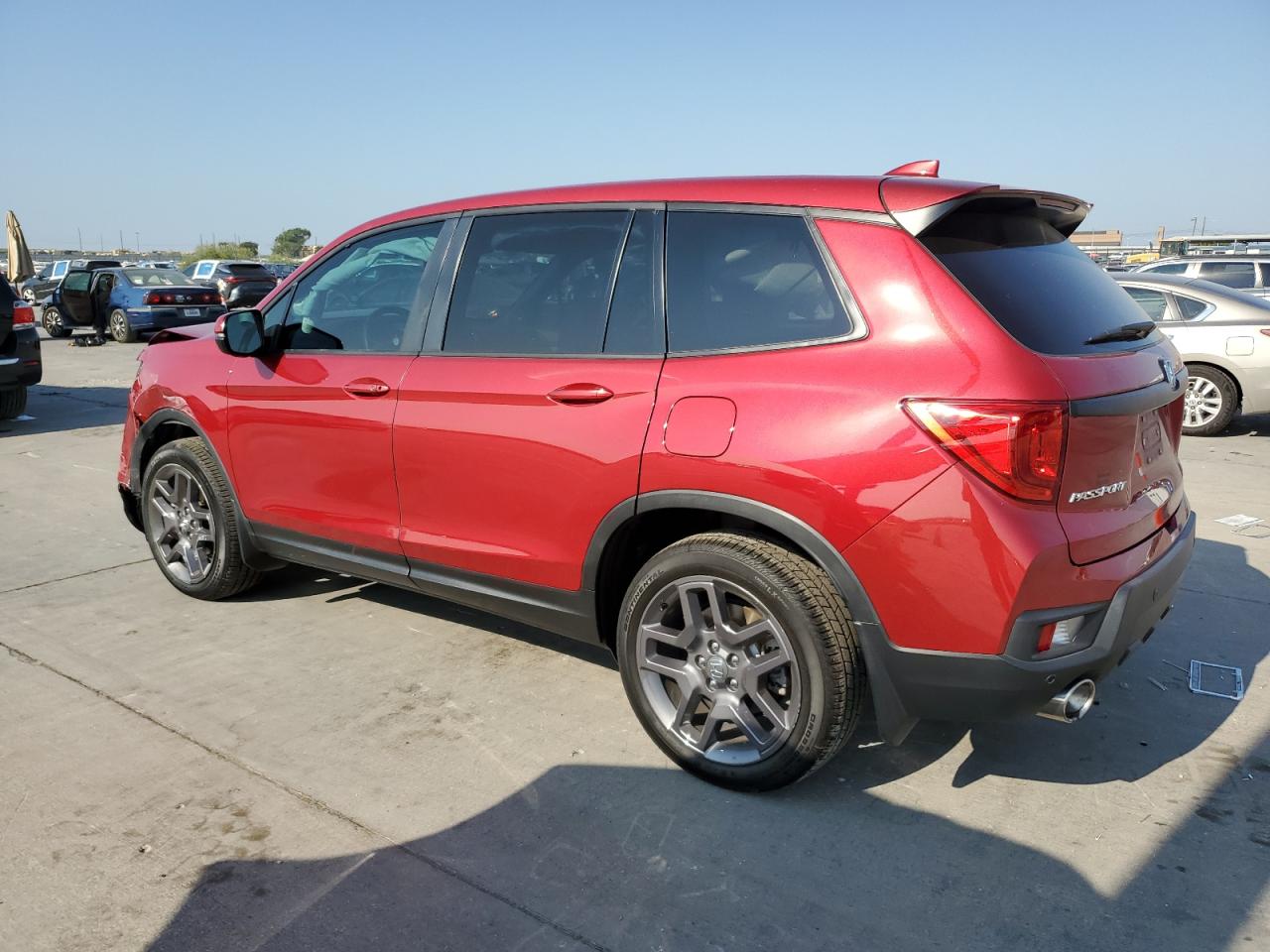 2022 HONDA PASSPORT EXL VIN:5FNYF7H5XNB003071