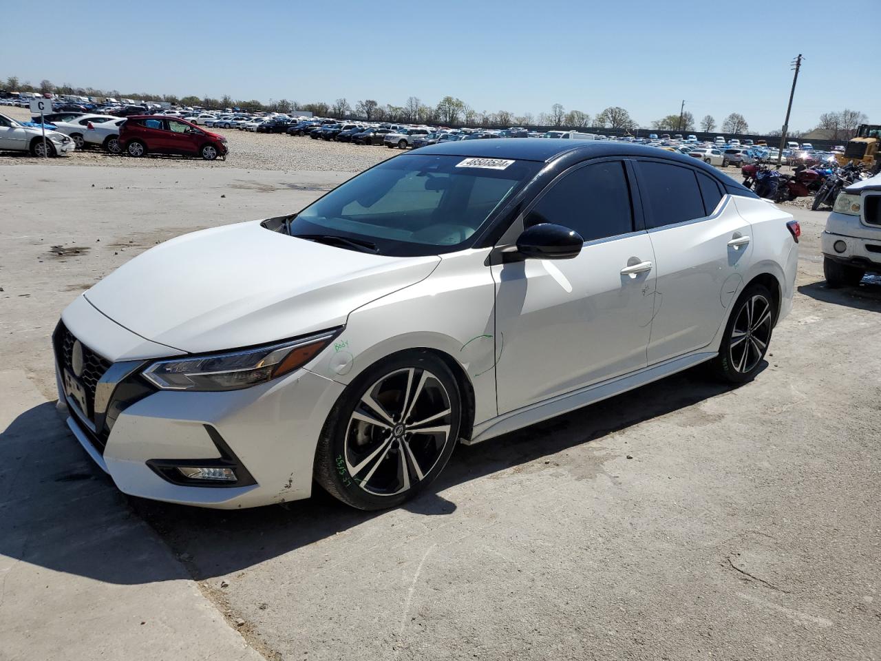 2022 NISSAN SENTRA SR VIN:3N1AB8DV7NY286318
