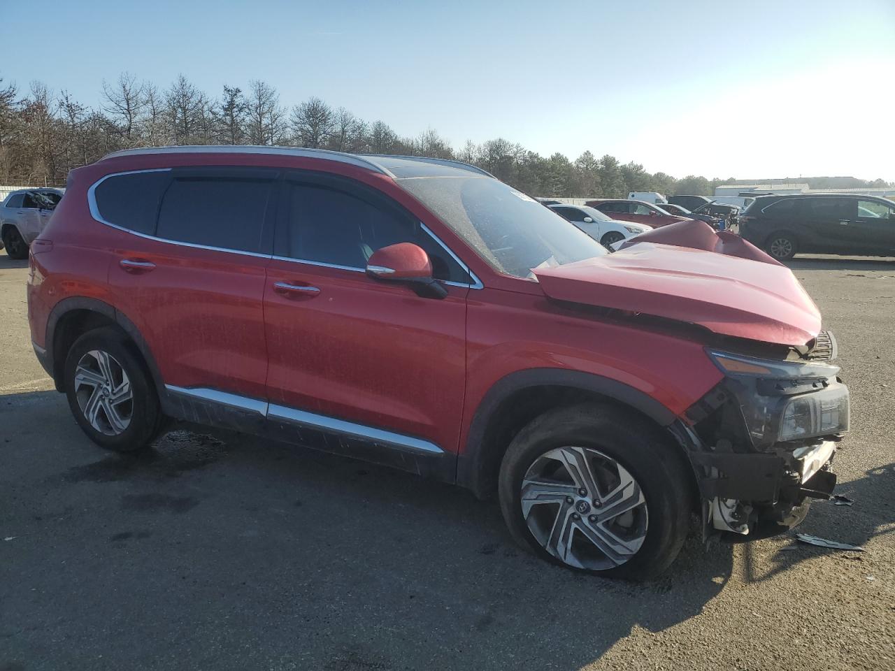 2022 HYUNDAI SANTA FE SEL VIN:5NMS3DAJ6NH432548