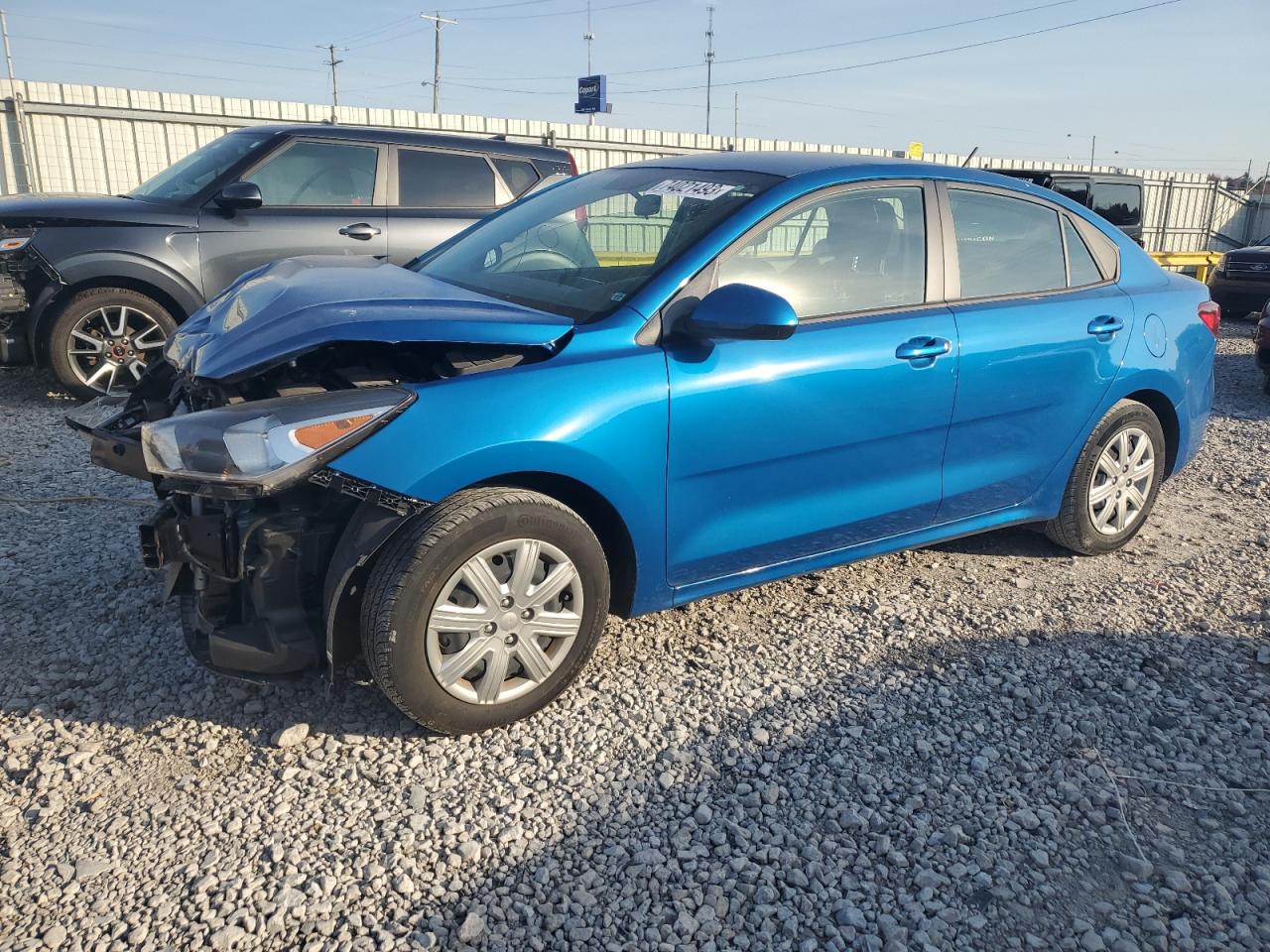 2022 KIA RIO LX VIN:3KPA24AD9NE436738