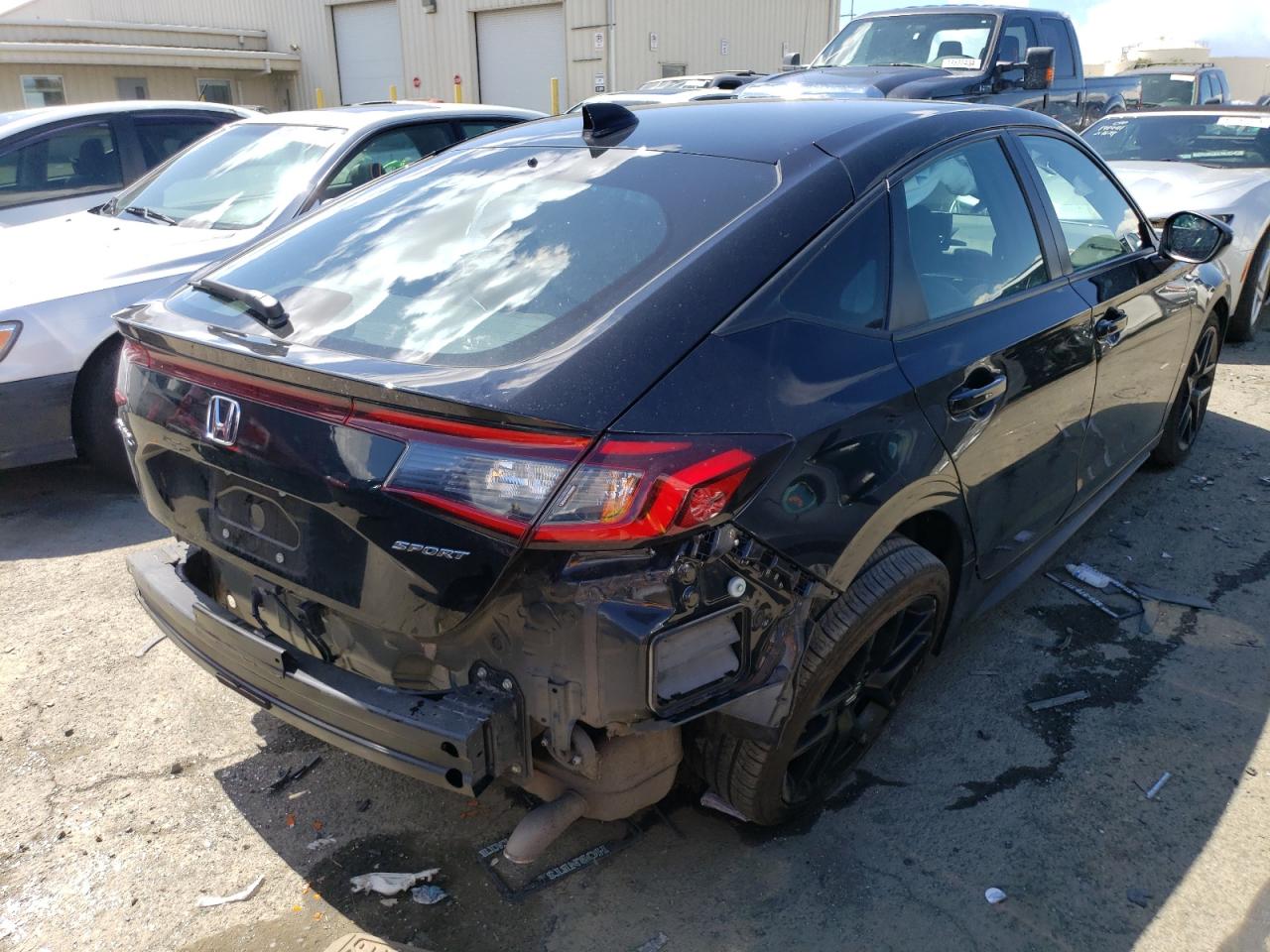 2022 HONDA CIVIC SPORT VIN:19XFL2H87NE023989