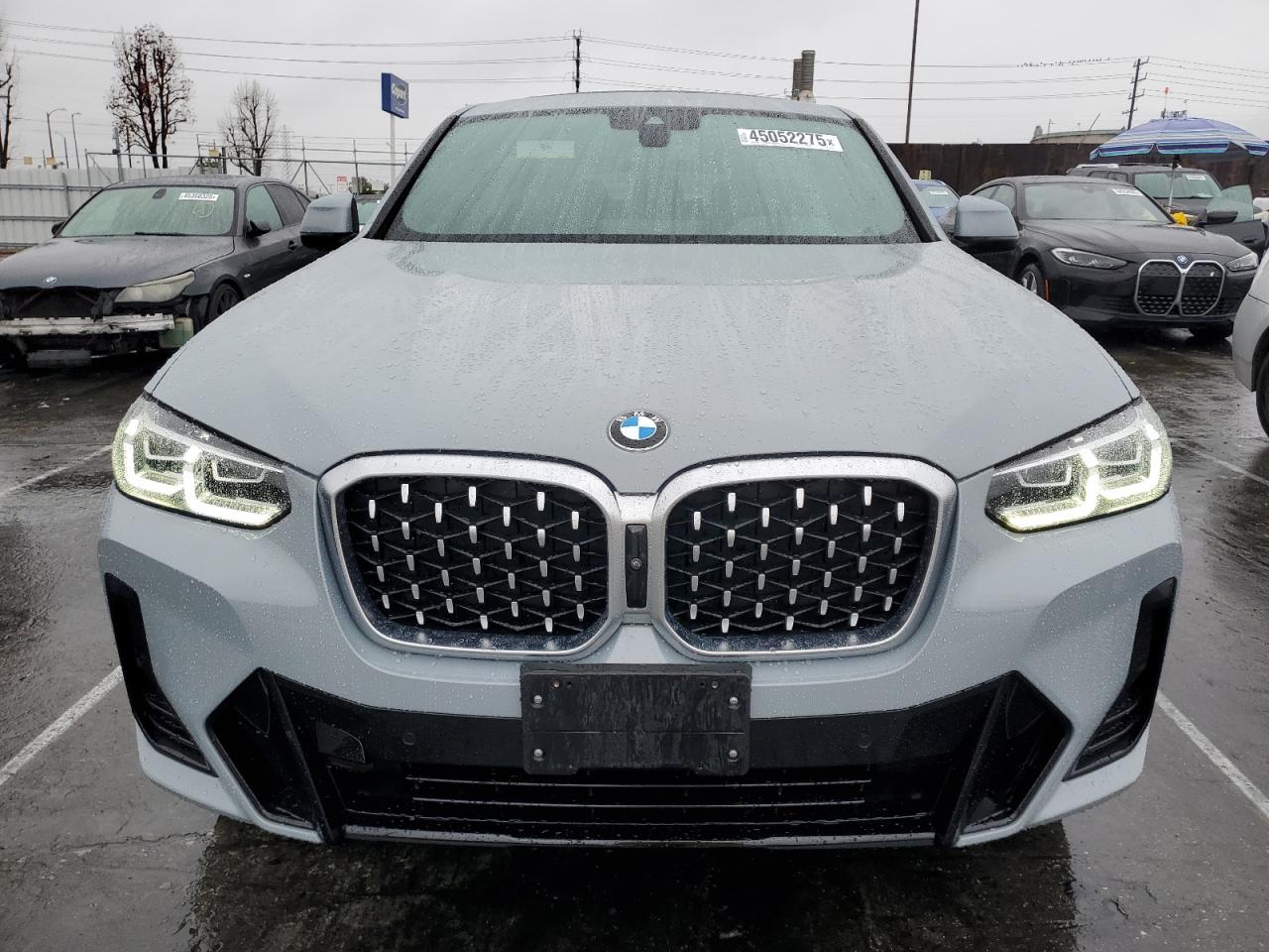 2022 BMW X4 XDRIVE30I VIN:5UX33DT01N9K75935
