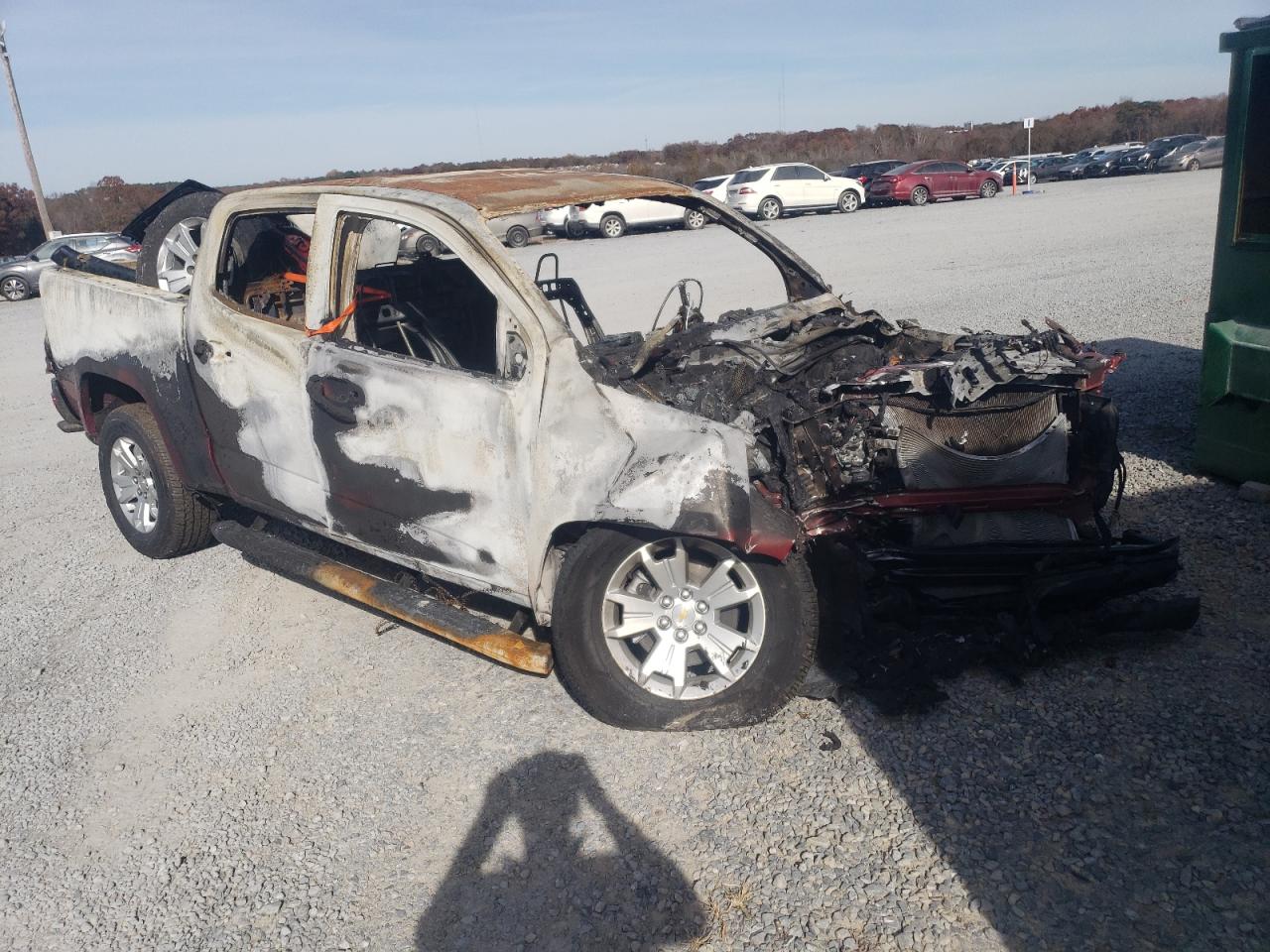 2022 CHEVROLET COLORADO LT VIN:1GCGTCEN3N1114670