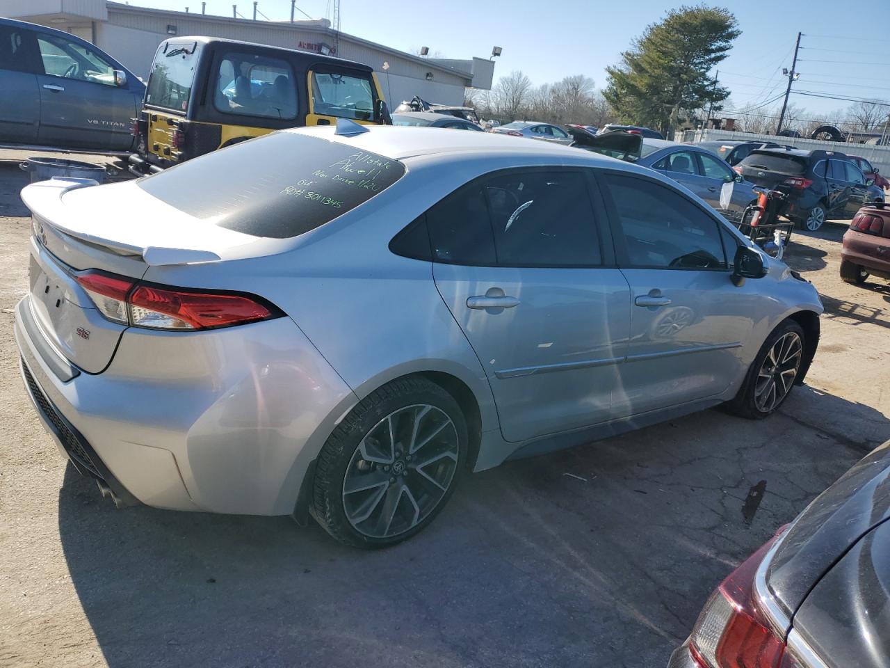 2022 TOYOTA COROLLA SE VIN:5YFS4MCE0NP127839