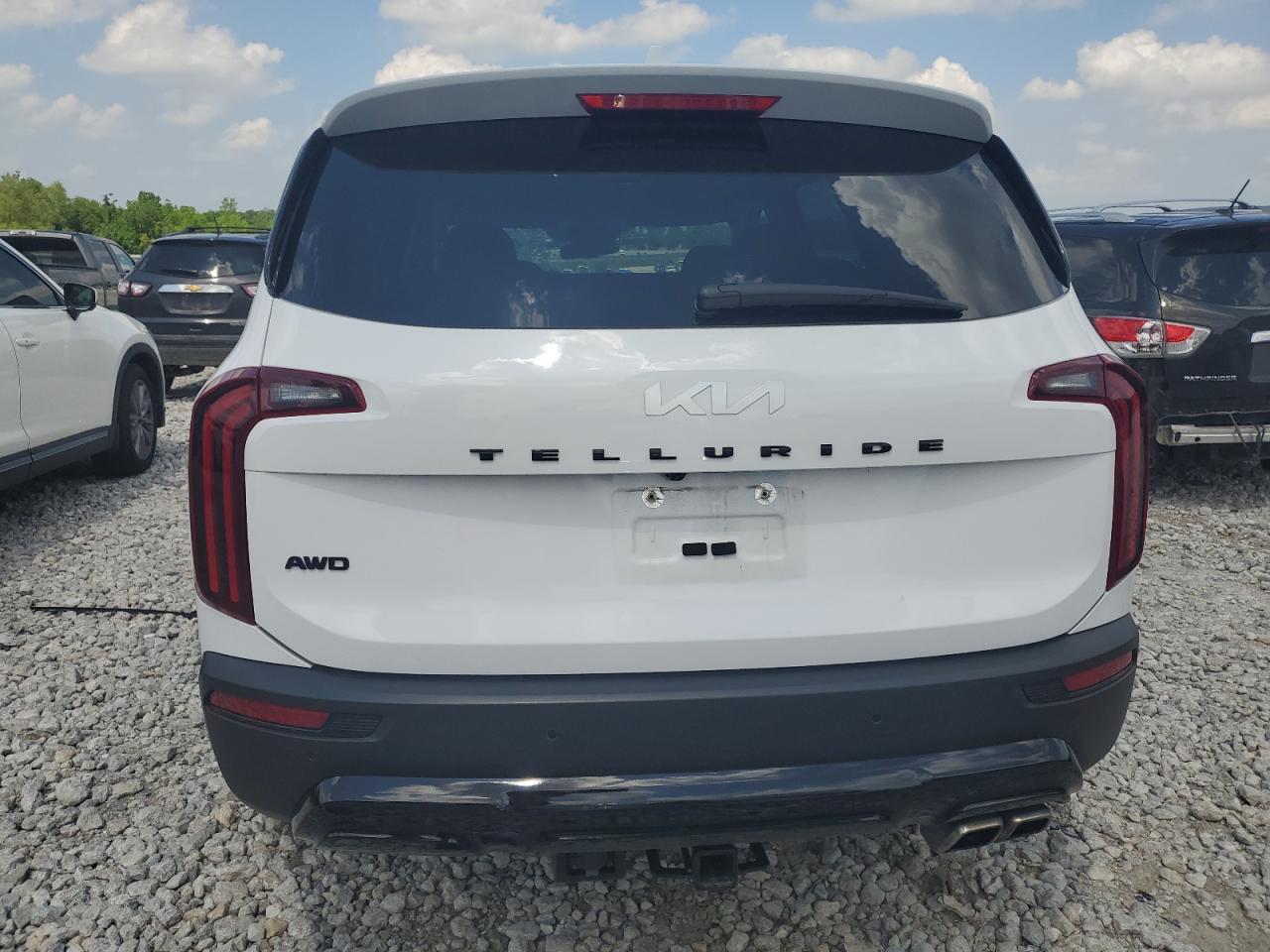2022 KIA TELLURIDE EX VIN:5XYP3DHC8NG300138