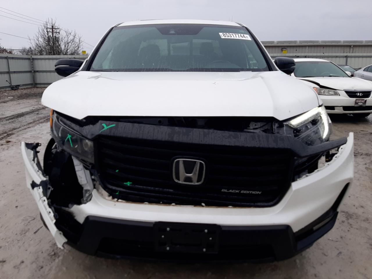 2022 HONDA RIDGELINE BLACK EDITION VIN:5FPYK3F85NB010826