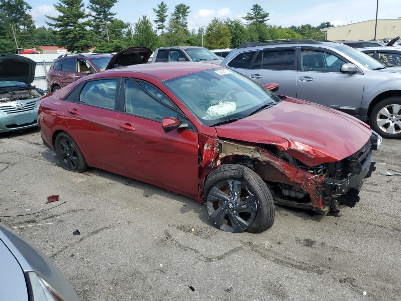 2023 HYUNDAI ELANTRA SEL VIN:KMHLM4AG2PU583710