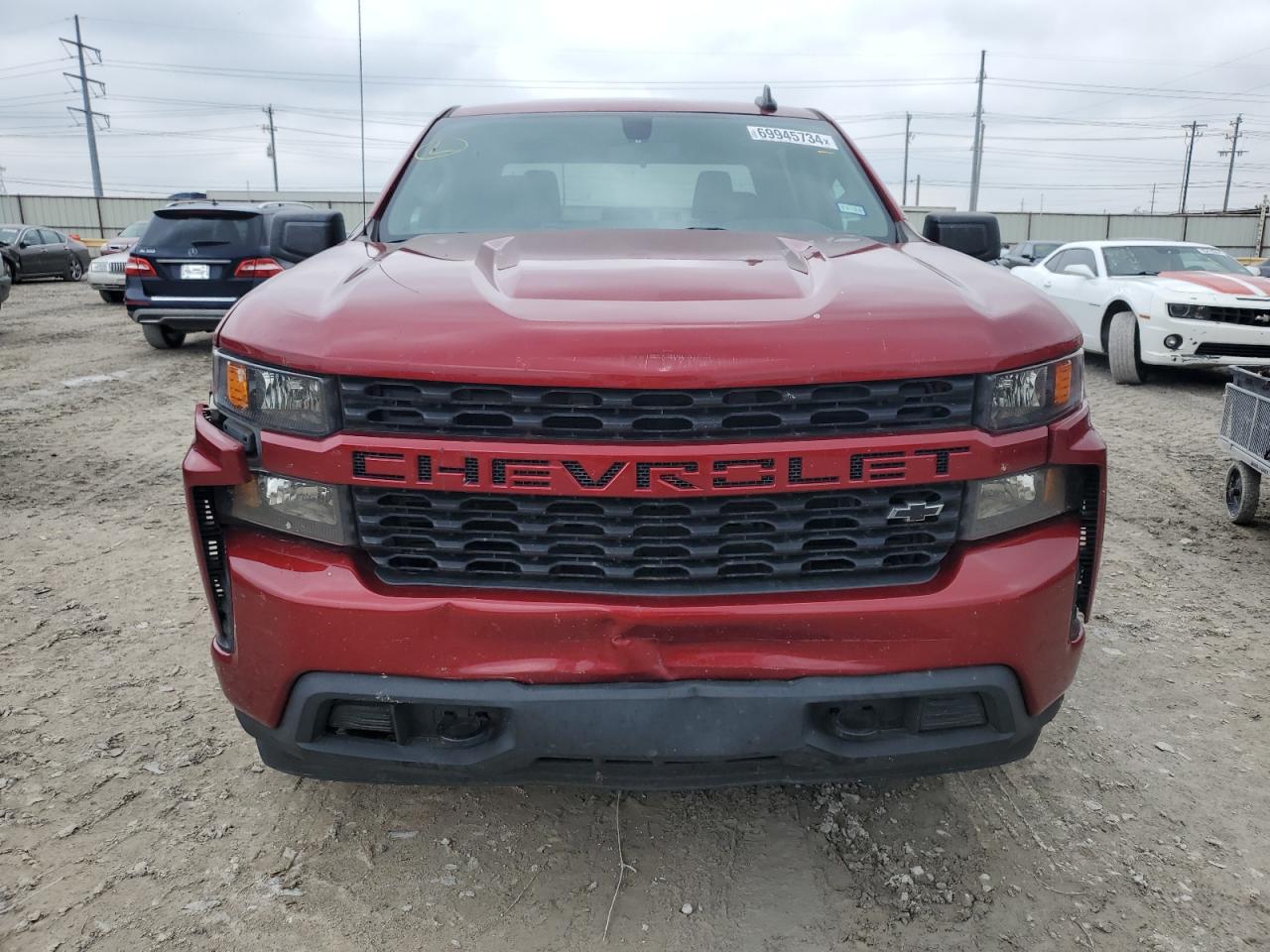 2022 CHEVROLET SILVERADO LTD C1500 CUSTOM VIN:3GCPWBEK2NG132411