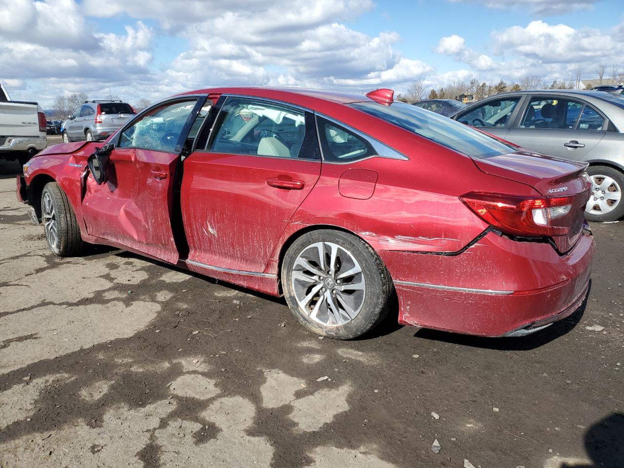 2022 HONDA ACCORD HYBRID EXL VIN:1HGCV3F55NA013848