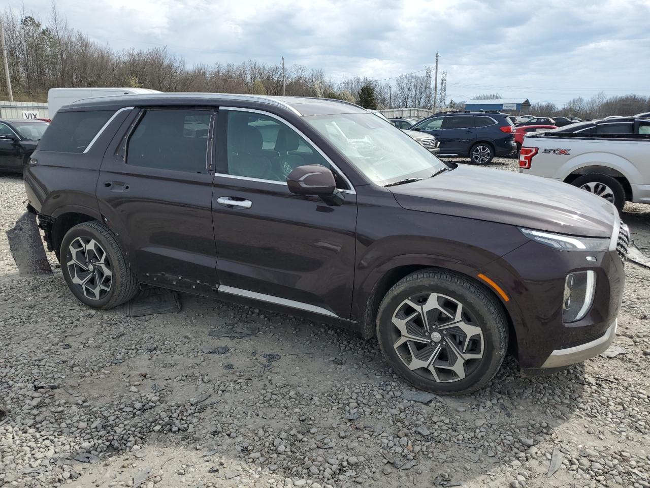2022 HYUNDAI PALISADE CALLIGRAPHY VIN:KM8R74HE7NU428248