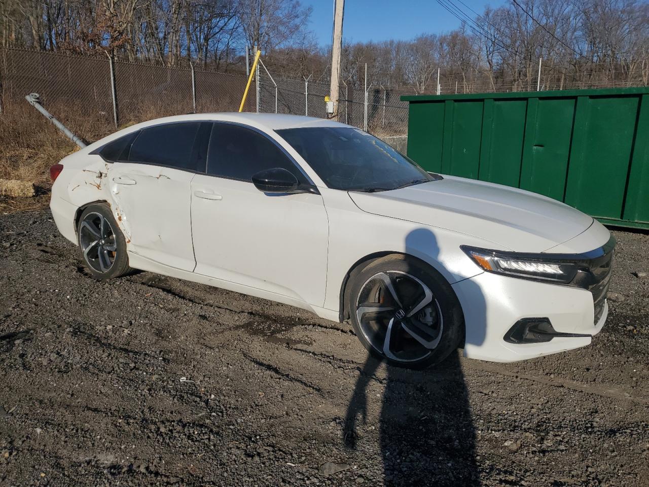 2022 HONDA ACCORD SPORT VIN:1HGCV1F33NA105382