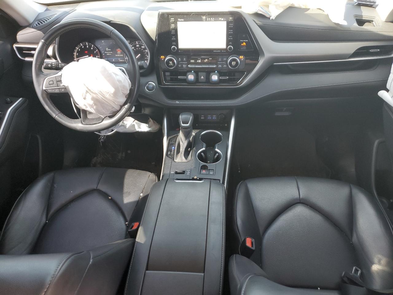2022 TOYOTA HIGHLANDER XLE VIN:5TDGZRAH2NS542525