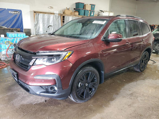 2022 HONDA PILOT SE VIN:5FNYF6H29NB089635