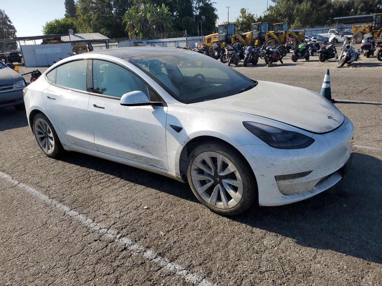 2022 TESLA MODEL 3  VIN:5YJ3E1EB8NF276384