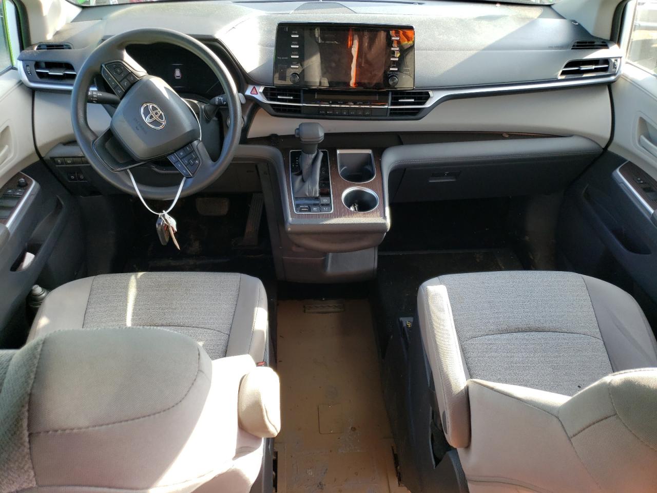 2022 TOYOTA SIENNA LE VIN:5TDKRKECXNS102987