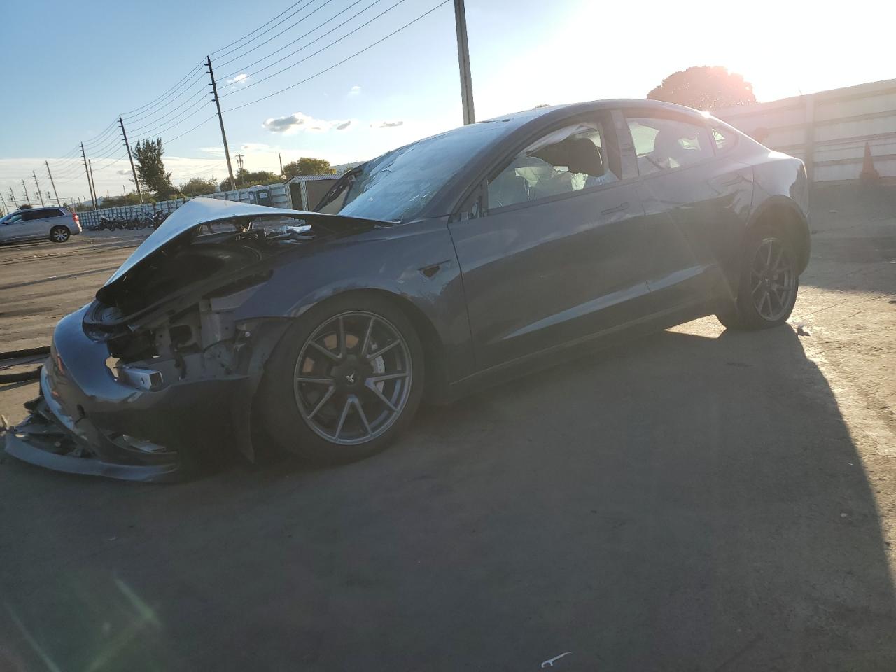 2023 TESLA MODEL 3  VIN:5YJ3E1EA5PF396539