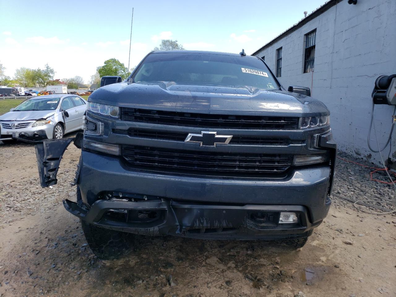 2022 CHEVROLET SILVERADO LTD K1500 RST VIN:1GCUYEETXNZ188748