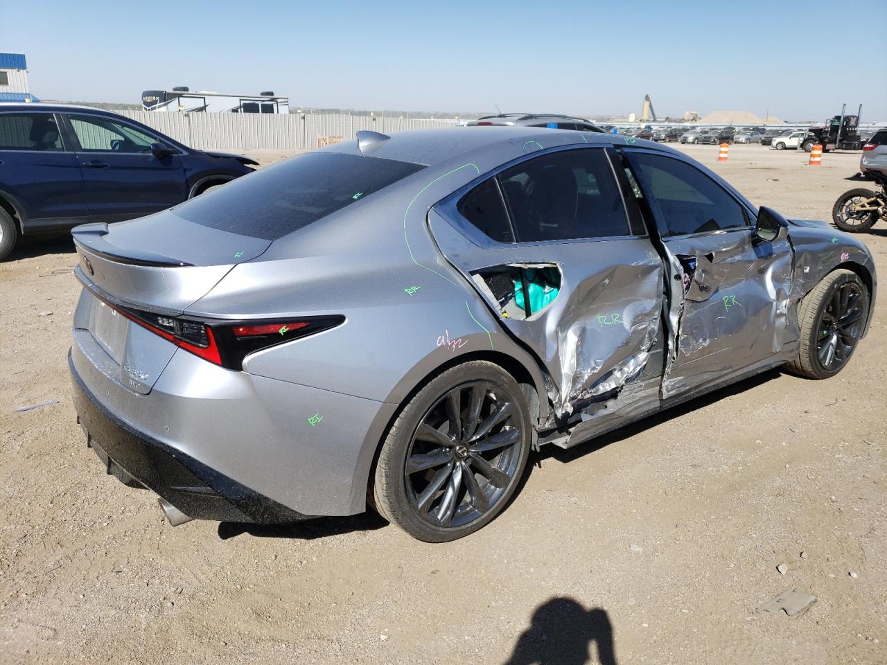 2022 LEXUS IS 350 F SPORT VIN:JTHGZ1E23N5026542