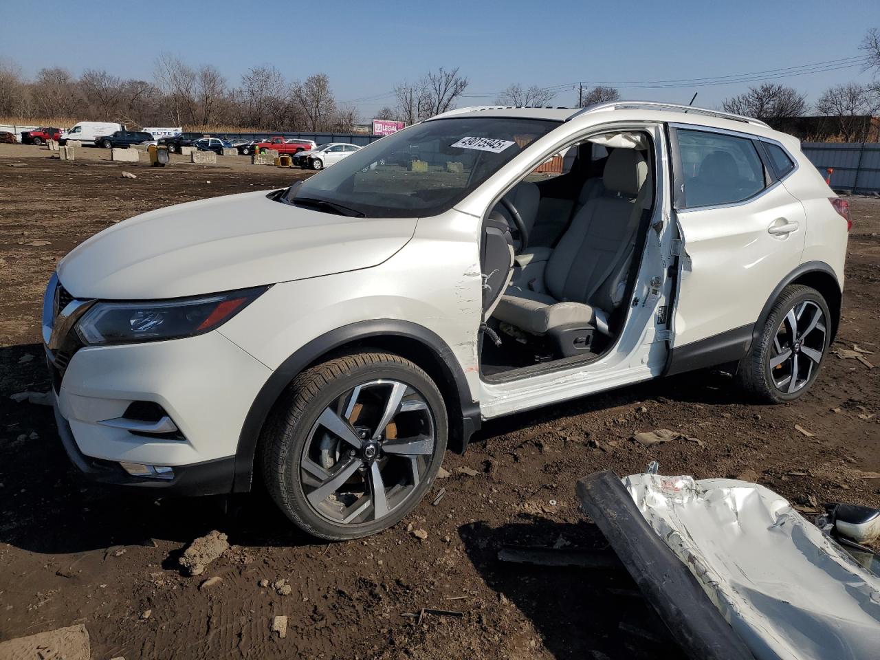 2022 NISSAN ROGUE SPORT SL VIN:JN1BJ1CW3NW486239