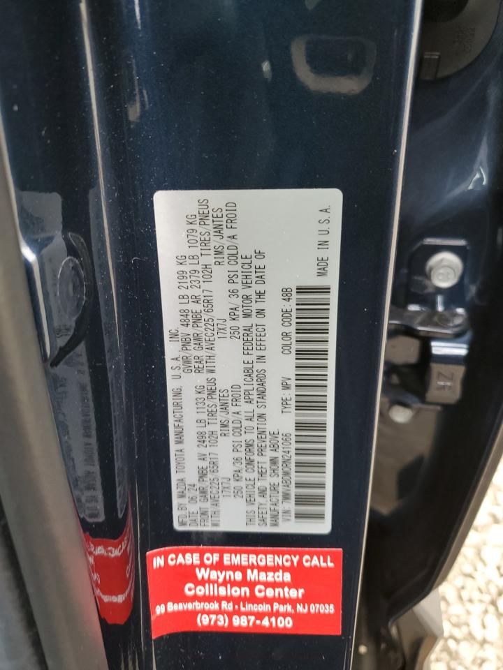 2024 MAZDA CX-50 PREMIUM VIN:7MMVABDM0RN241066