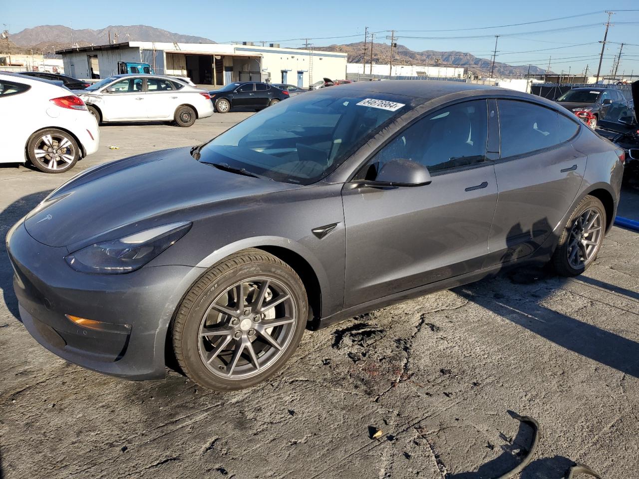2022 TESLA MODEL 3  VIN:5YJ3E1EBXNF253107