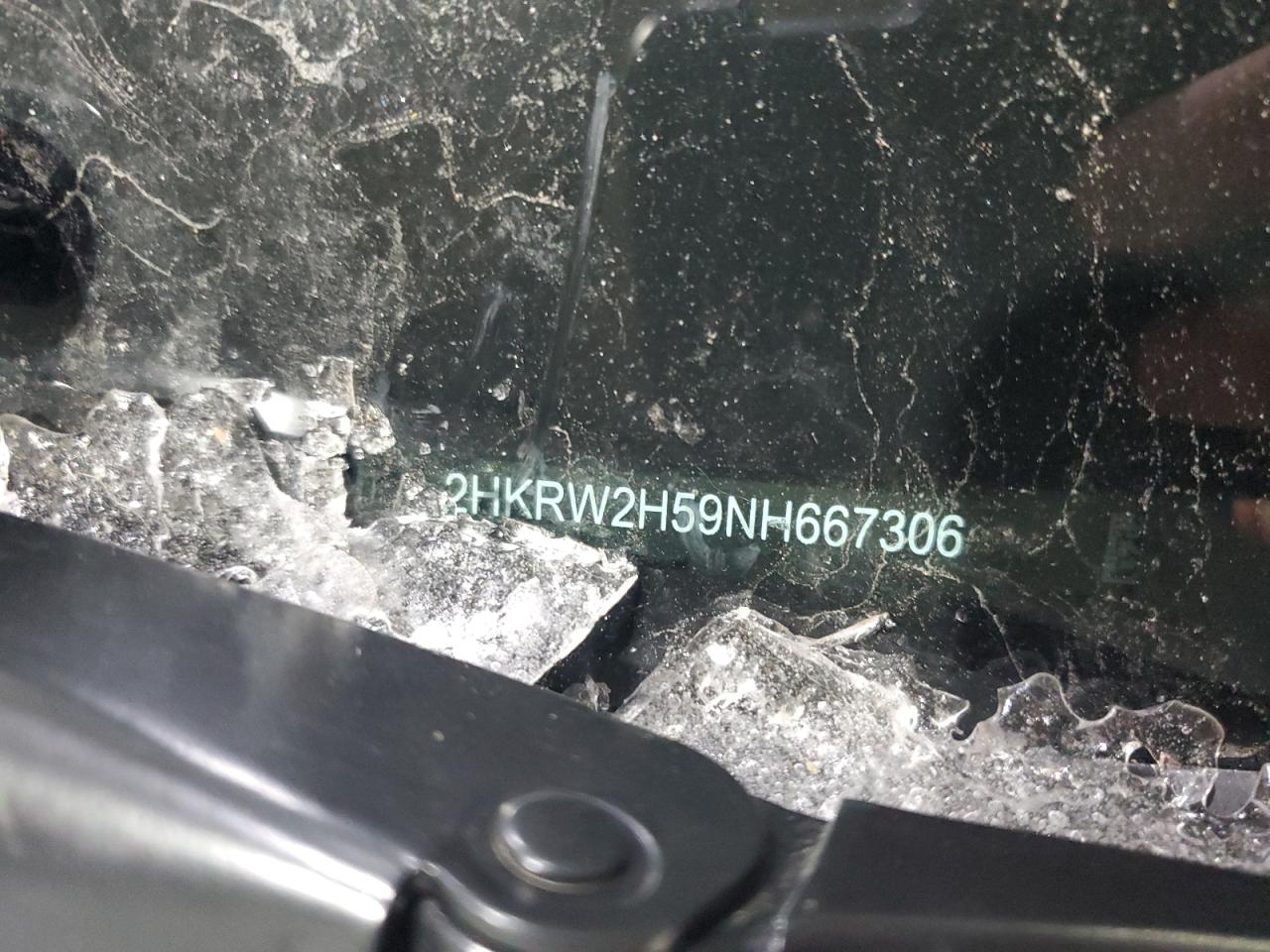 2022 HONDA CR-V EX VIN:2HKRW2H59NH667306