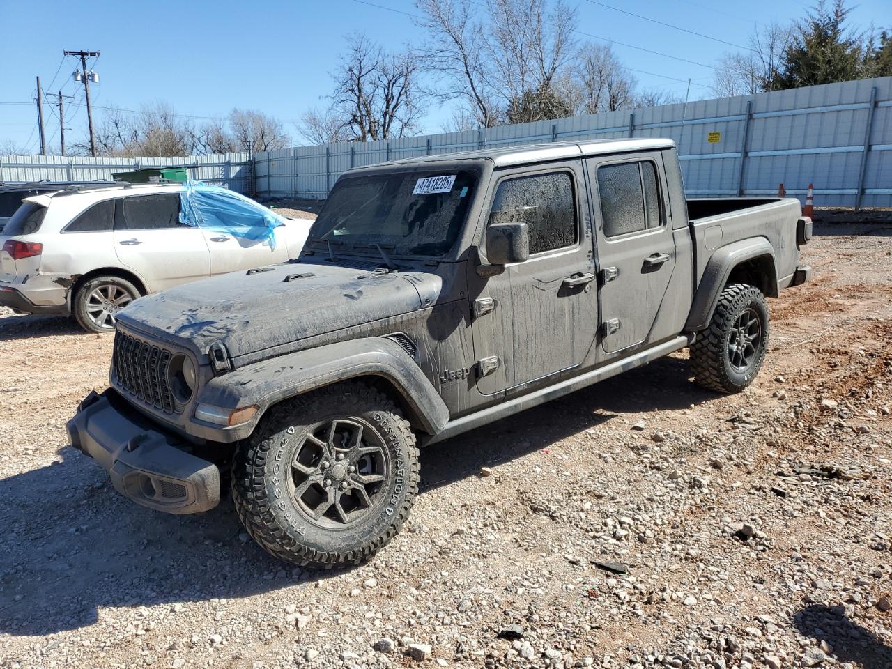 2024 JEEP GLADIATOR SPORT VIN:1C6HJTAG6RL107893