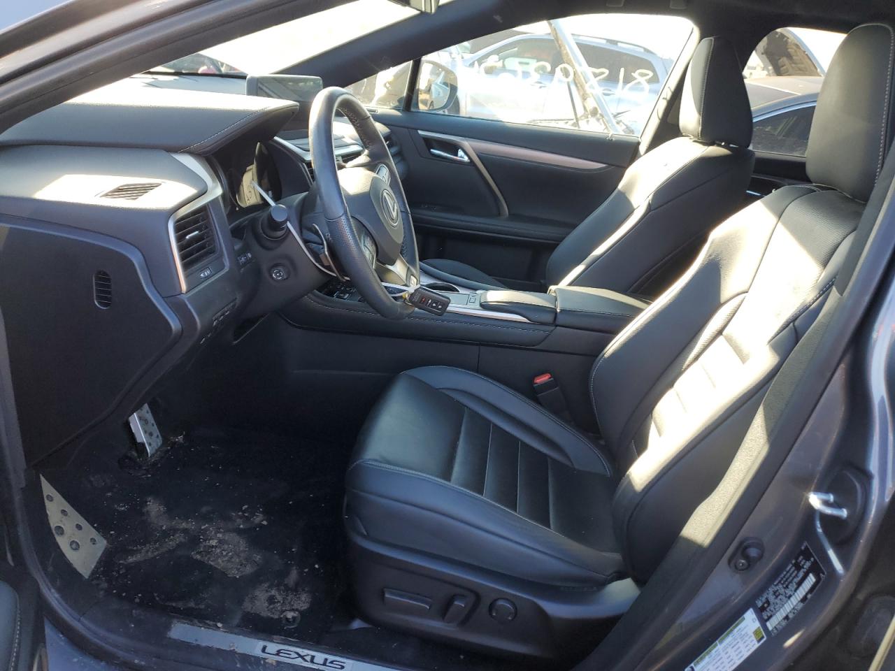 2022 LEXUS RX 350 F SPORT VIN:2T2SZMDA3NC360820
