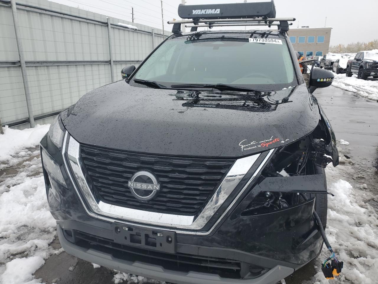 2022 NISSAN ROGUE SV VIN:5N1BT3BA5NC727210