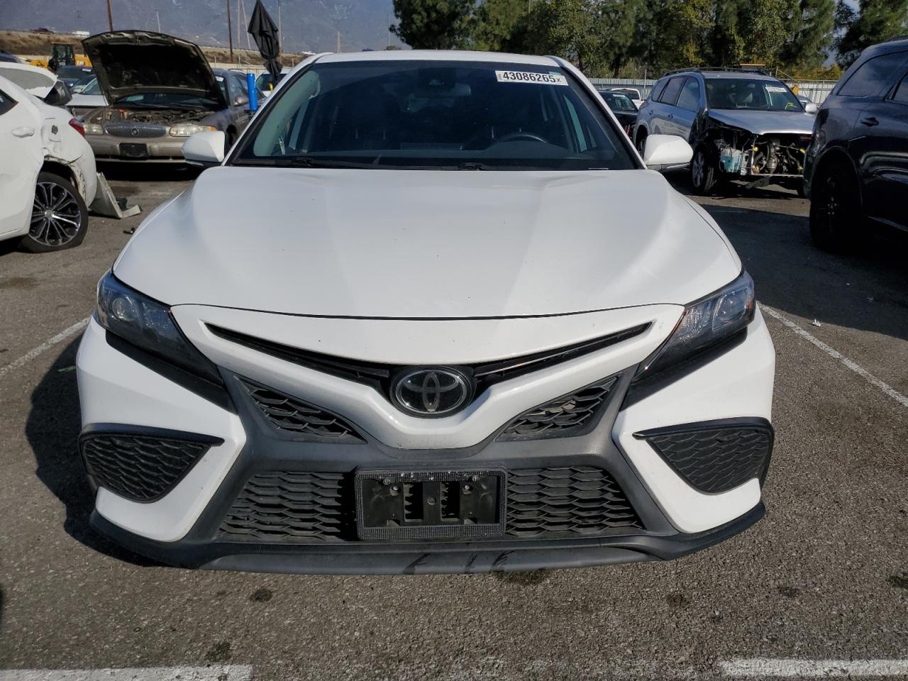 2022 TOYOTA CAMRY SE VIN:4T1G11AK4NU686203