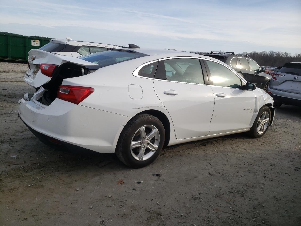 2022 CHEVROLET MALIBU LS VIN:1G1ZC5ST4NF176419