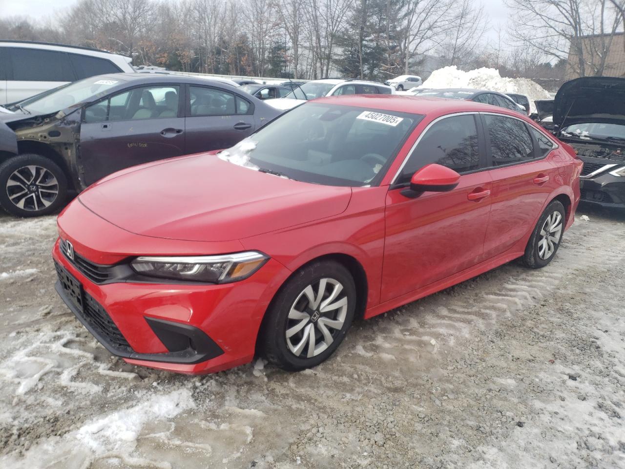 2022 HONDA CIVIC LX VIN:2HGFE2F28NH522623