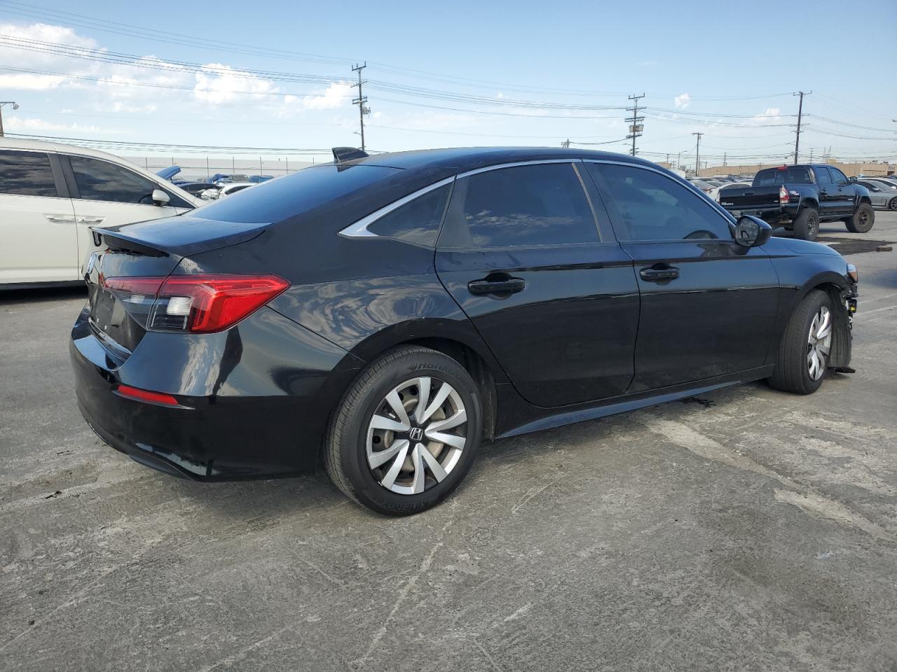 2022 HONDA CIVIC LX VIN:2HGFE2F28NH512755