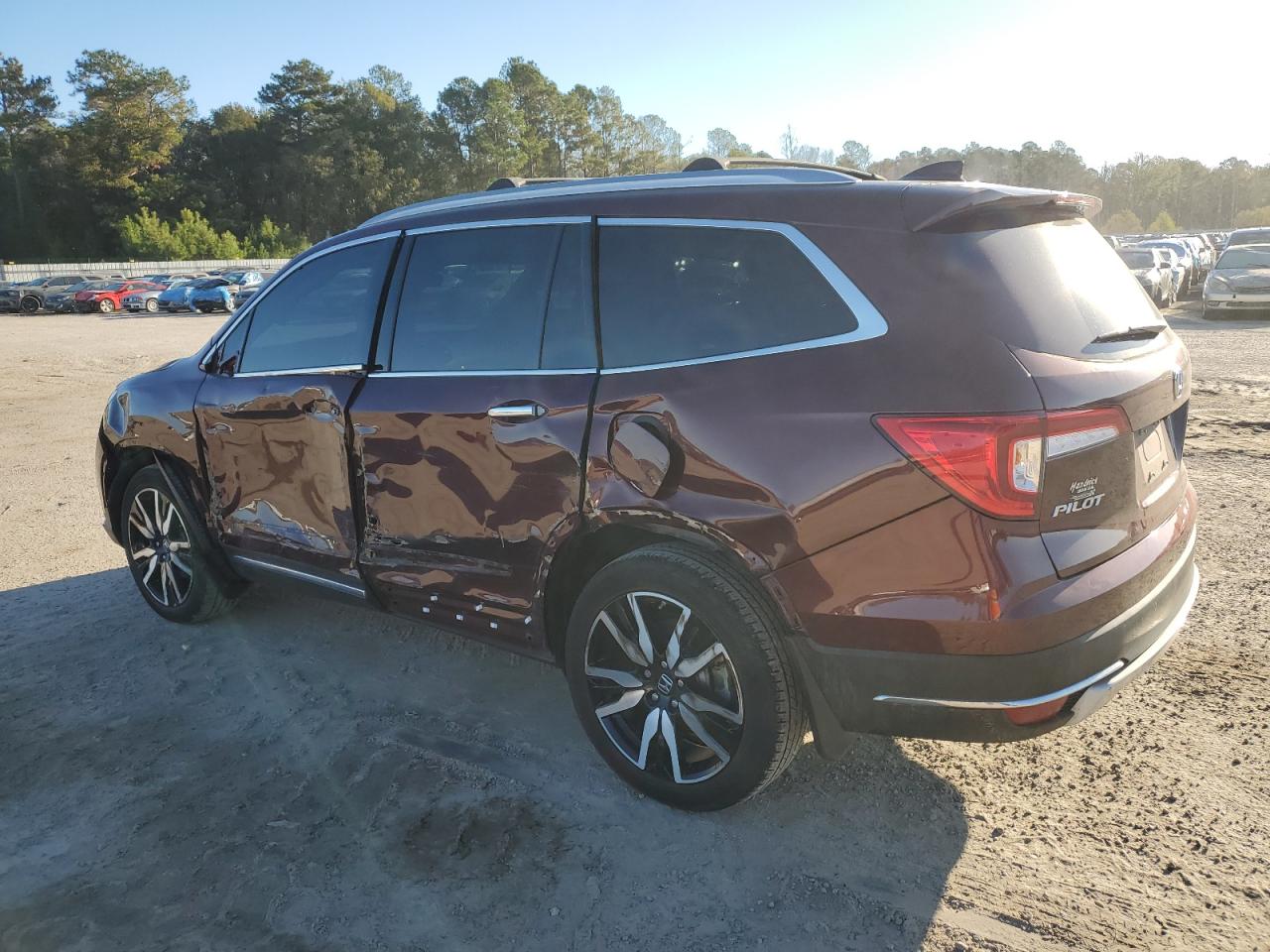 2022 HONDA PILOT ELITE VIN:5FNYF6H01NB034367