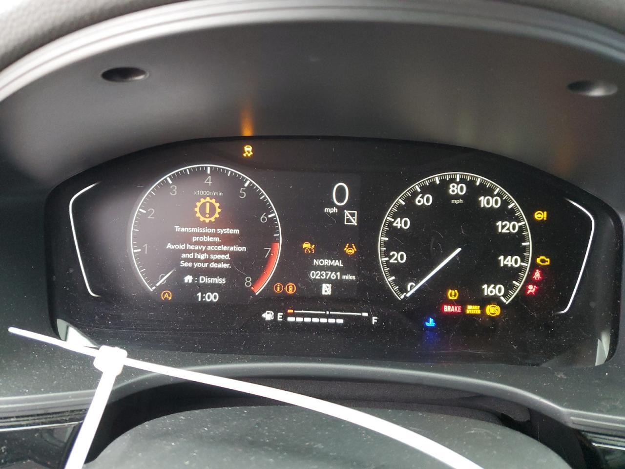 2023 HONDA CIVIC SPORT VIN:19XFL2H80PE021391