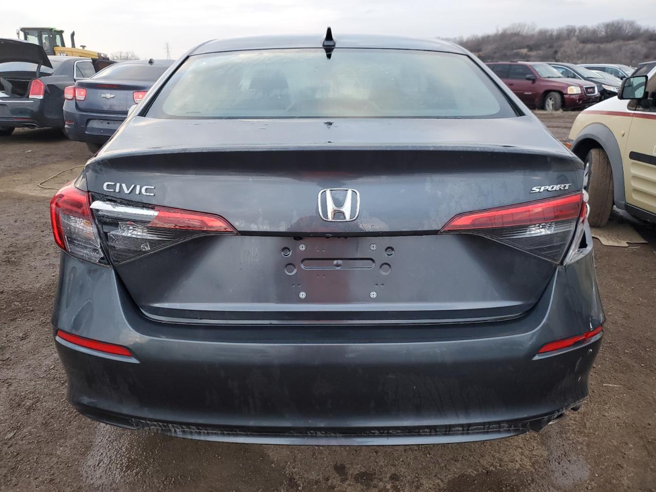 2022 HONDA CIVIC SPORT VIN:2HGFE2F59NH592576