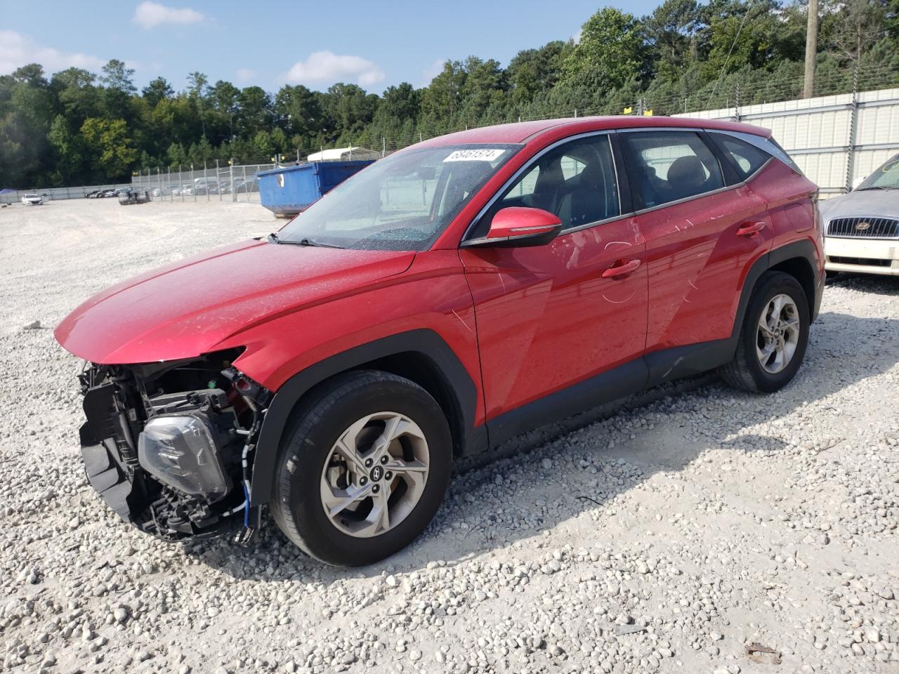 2022 HYUNDAI TUCSON SE VIN:5NMJA3AE3NH080110