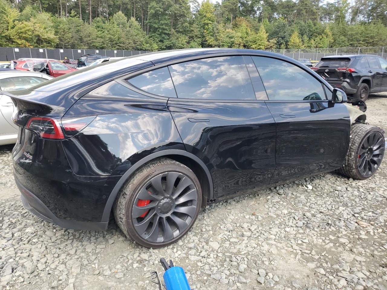 2022 TESLA MODEL Y  VIN:7SAYGDEF1NF516446