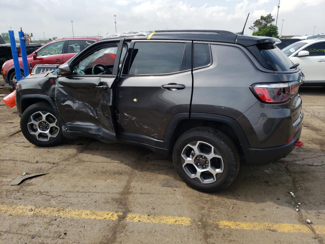 2022 JEEP COMPASS TRAILHAWK VIN:3C4NJDDB3NT192322