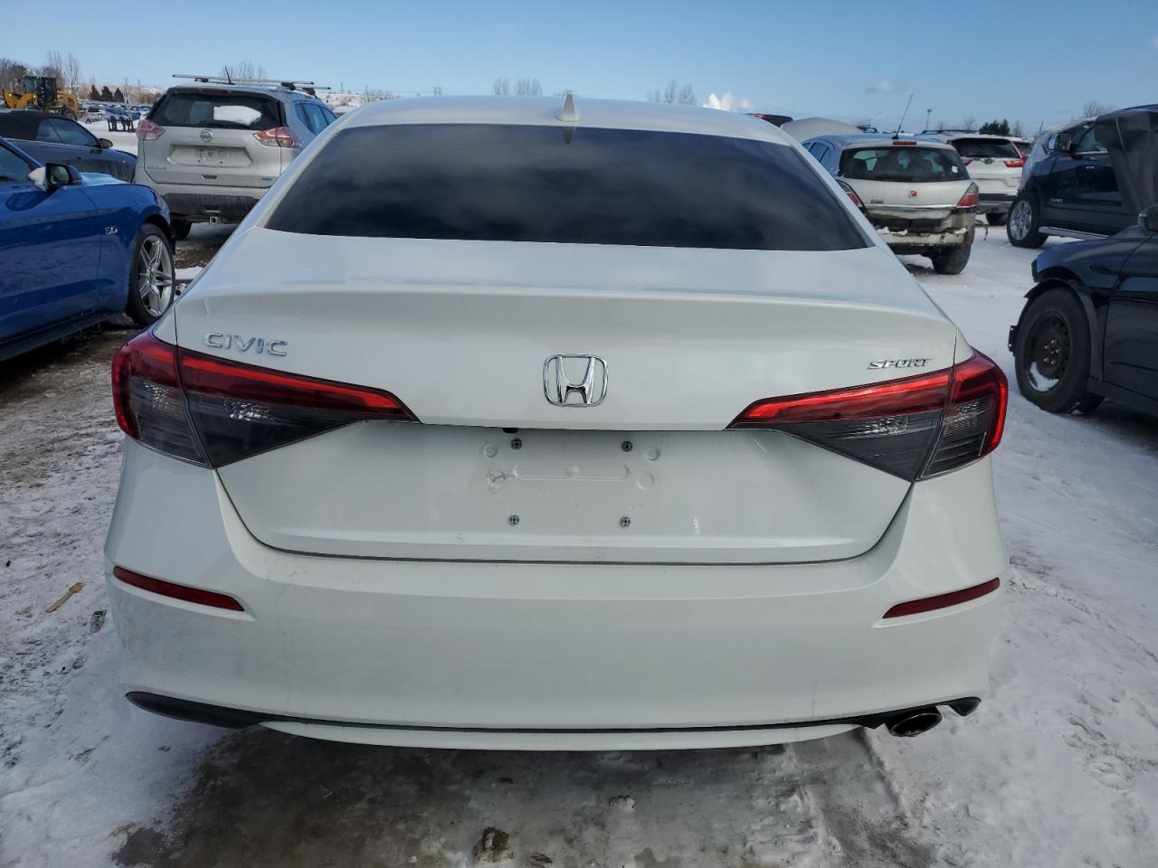 2022 HONDA CIVIC SPORT VIN:2HGFE2F58NH113497